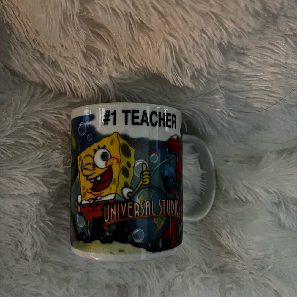 Back to School Teacher Mug! Great Gift for a teacher! Universal Studios Mug!